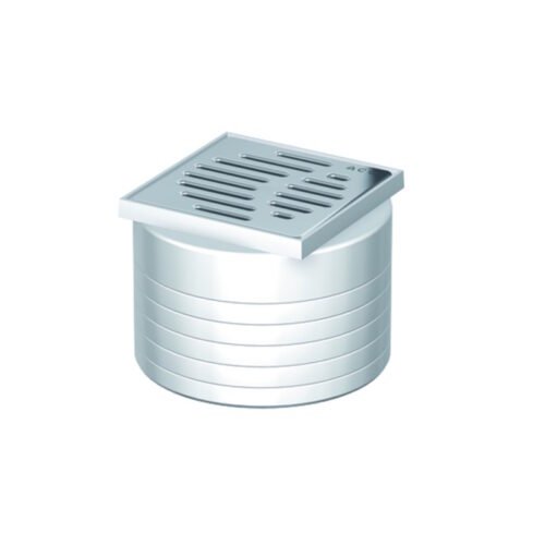 ACO EasyFlow trapo viršutinė dalis su linijinėmis grotelėmis, 100 x 100 mm