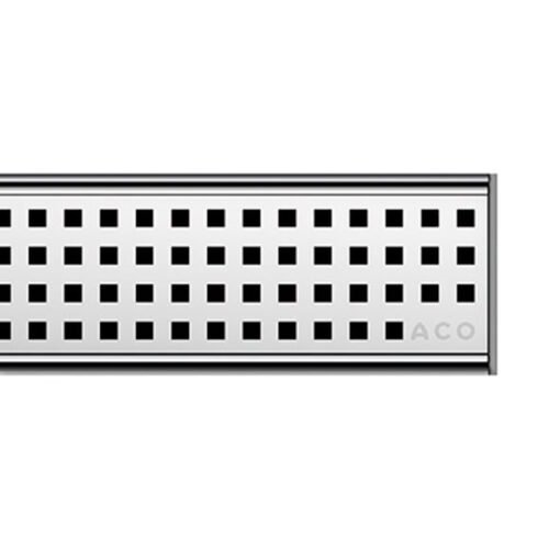 ACO ShowerDrain C Square dizaino grotelės