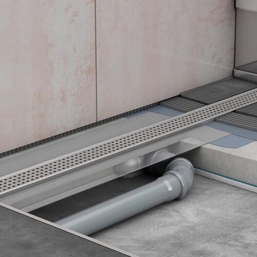 ACO ShowerDrain C Square dizaino grotelės