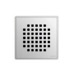 ACO EasyFlow Quadrato nerūdijančiojo plieno grotelės, 140 x 140 mm