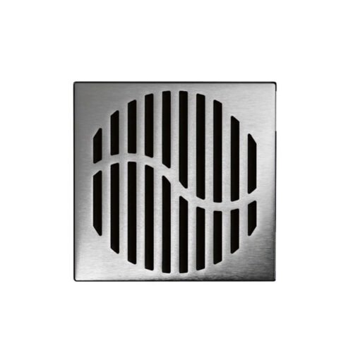 ACO EasyFlow Wave nerūdijančiojo plieno grotelės, 140 x 140 mm
