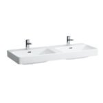 LAUFEN PRO S dvigubas praustuvas, 1200–1300 mm