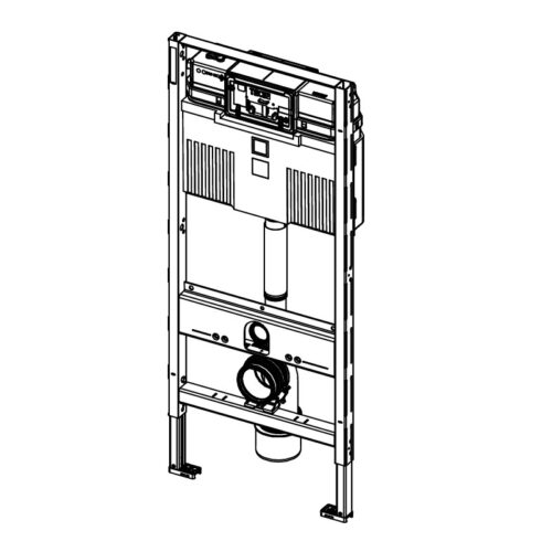 TECEprofil Potinkinis Klozetų Rėmas su Uni Custern 1120 mm - Image 3