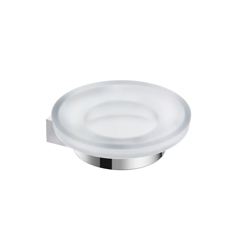 bathroom-soap-dish-frosted-glas JIKA vonios kambario aksesuaras