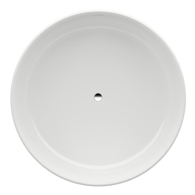 LAUFEN Kartell H231282 laisvai pastatoma apvali Sentec vonia