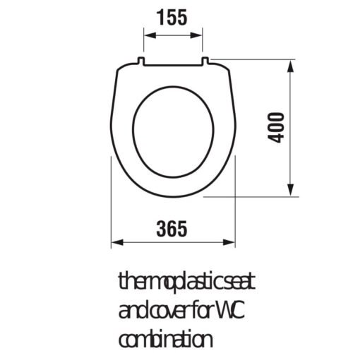 JIKA Lyra Plus H893383 termoplasto WC sėdynė su dangčiu
