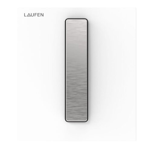 LAUFEN H909102 AU102 baltas stiklinis pisuaro nuleidimo mygtukas