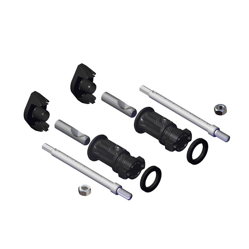 LAUFEN H893827 EasyFit 2.0 tvirtinimo komplektas WC ir bidė, 205 mm