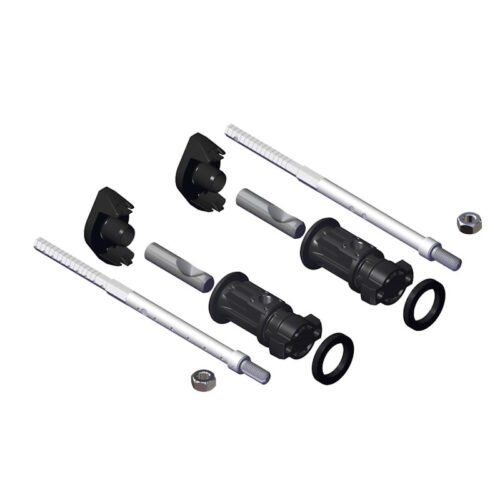 LAUFEN H893820 EasyFit 2.0 tvirtinimo komplektas WC ir bidė, 278 mm