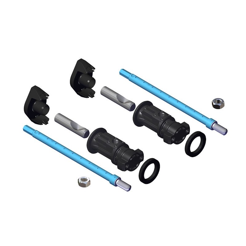 LAUFEN H893828 EasyFit 2.0 tvirtinimo komplektas WC ir bidė, 250 mm