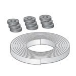 LAUFEN H298988 garso izoliacijos komplektas Marbond rėmui, iki 120 cm