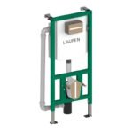 LAUFEN H920116 INEOLINK potinkinis WC rėmas su bakeliu ir oro įleidimo vožtuvu