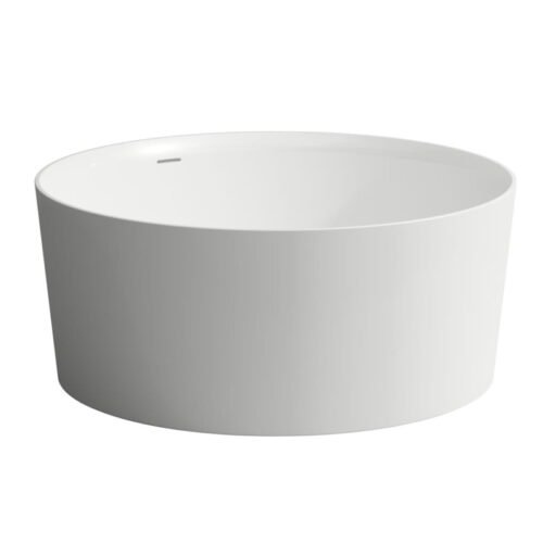 LAUFEN Kartell H231282 laisvai pastatoma apvali Sentec vonia