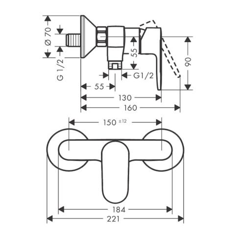 Hansgrohe Mixer