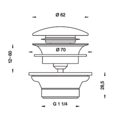 Push-Push Valve