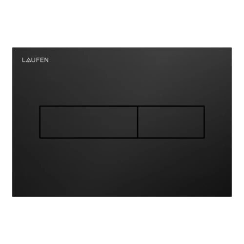 LAUFEN HORIZON H9001117160001 matinis juodas nuplovimo mygtukas